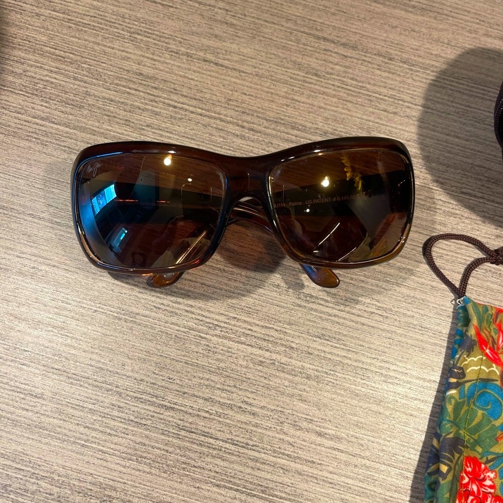 Maui Jim Brown Tortoise Palms sunglasses